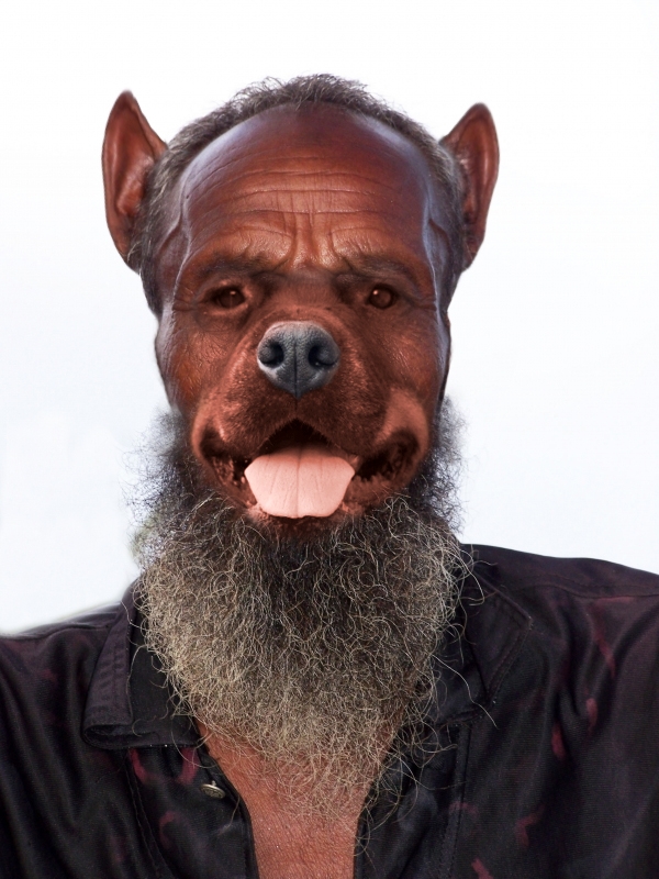 Creation of AFRICAN DOG MAN: Final Result